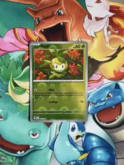 006/086 Petilil Pokeball Reverse Holo Pokemon TCG Black Bolt - Image 1
