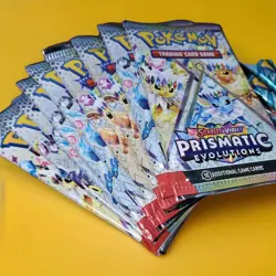 Pokemon SV 36 Booster Pack Lot Prismatic Evolutions Destined Rivals Black Bolt - Image 2