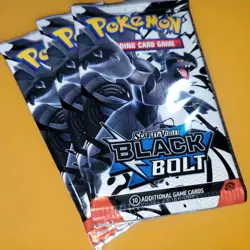 Pokemon SV 36 Booster Pack Lot Prismatic Evolutions Destined Rivals Black Bolt - Image 5