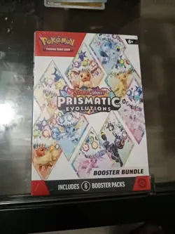 Factory Sealed Prismatic Evolutions Booster Bundle Pokemon Scarlet And Violet - Image 1