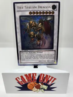 YuGiOh Life Stream Dragon EXVC-EN038 1st Edition Ultimate Rare NM - Image 1