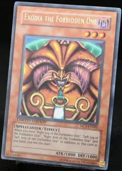 Yu-Gi-Oh! Exodia The Forbidden One MC1-EN001 Secret Rare Limited [NM-M]| EN 2004 - Image 3