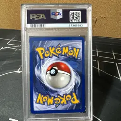 Pokemon TCG Ninetales Base Set Holo Unlimited Rare Card 12/102 PSA 8 Black Flame - Image 3