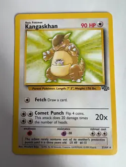 Kangaskhan 21/64 | Base Set Jungle | Non Holo Pokemon Card - Image 1