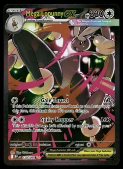 Pokemon Cards Mega Lopunny ex 128/094 Phantasmal Flames NM - Image 1