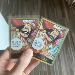 DON!! Card (Gol.D.Roger) (Gold) Carrying On His Will Foil 2x - Image 1
