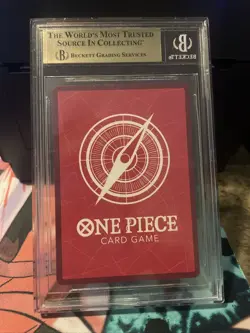 BGS 9.5 - Edward Newgate OP02-001 Alt Art Parallel Leader - One Piece Card Game - Image 2