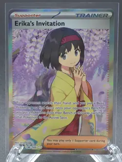 Erika's Invitation 196/165 Sv2a: Pokemon Card 151 Holo (Japanese) - Image 1