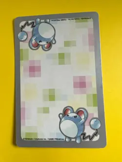 Politoed pokemon Playing Poker Card Silver Marill Nintendo Japanese - Image 5