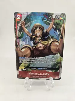 Monkey.D.Luffy OP06-013 R ALTERNATE ART One Piece Card! English - Image 1