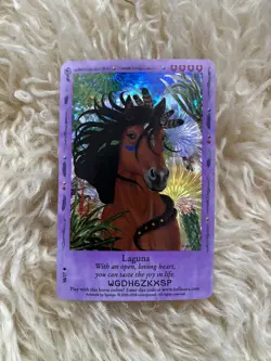 Bella Sara Native Lights FOIL Card- "Laguna" S8/17 - Image 1