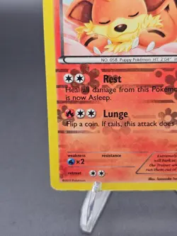 Pokemon TCG Growlithe RC4/RC25 Legendary Treasures Radiant Collection Holo Card - Image 5