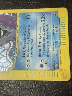 Cloyster 8/165 Expedition Holo Rare Cosmos WOTC Series Nintendo Pokemon Card - Image 5