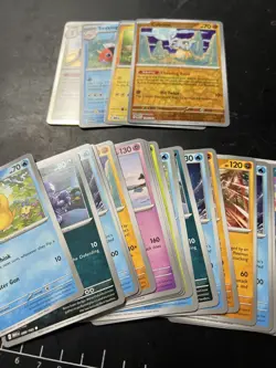 25x S&V 151 Pokemon Cards Bundle Pack Bulk PLUS 5 Additional Holo/rev Holo - Image 1
