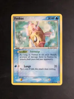 Feebas 49/106 EX Emerald Pokemon Card Common NM - Image 1