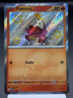 Fuecoco SVP079 - Shiny Promo - Paldean Fates Pokemon Card MINT - Image 1