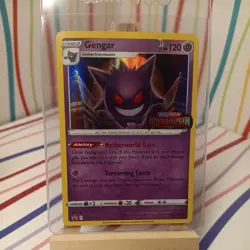 Gengar (Prerelease) SWSH241 SWSH: Sword & Shield Promo Cards Holo - Image 1