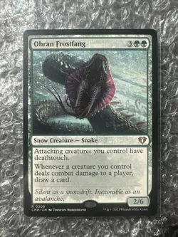 MTG - Ohran Frostfang - (CMM #309) - Commander Masters - Regular Rare - NM/M - Image 1