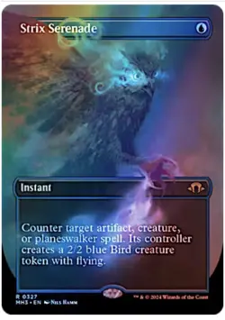 Strix Serenade (Borderless) Modern Horizons 3 Foil - Image 1
