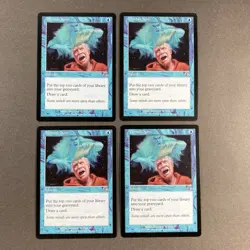 Set of x4, MTG Mental Note Judgment Regular Magic The Gathering - Image 1
