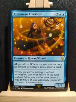 Archmage Emeritus - Final Fantasy Commander - NM (see pics) MTG - Image 1