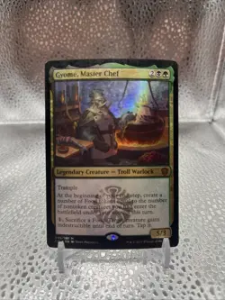 Gyome, Master Chef Foil Light Play MTG Commander 2021 Strixhaven - Image 1