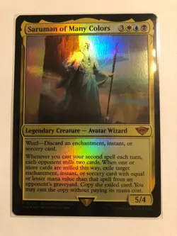 Saruman of Many Colors Game Day & Store Championship Promos Foil - Image 1