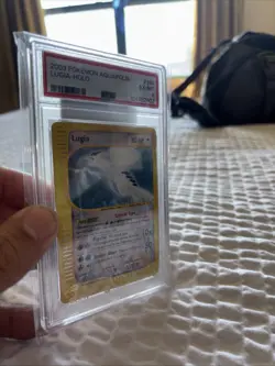 Pokemon Lugia Aquapolis Crystal Type Holo Rare #149 PSA 6 - Image 3