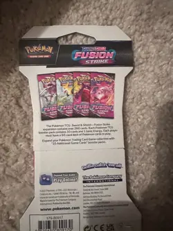 Pokemon Fusion Strike Sleeved Booster / Englisch / 10x Gengar Artwork - Image 4
