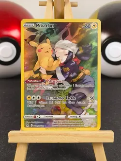 Pikachu- Pokemon TCG Schwert & Schild Verlorener Ursprung - TG05/TG30 NM DE - Image 1