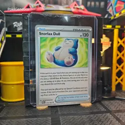 Snorlax Doll Paradox Rift Pokemon TCG 175/182 Scarlet & Violet SV04 Uncommon - Image 3