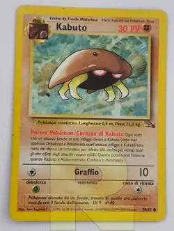 Kabuto R Fossil 50/62 R Comune R Pokemon R Unl Italiano R #Kabutoking R Good - Image 5