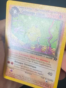 CARTE POKEMON COLOSSINGE OBSCUR 43/82 EDITION 1 FR UNCO WIZARDS TEAM ROCKET -EXC - Image 2