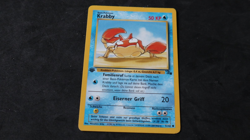 51/62 - Pokemon Karte - Krabby - Fossil Set 2000 - Deutsch - 1. Edition - Image 1