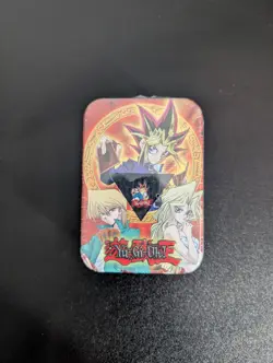 Yu-gi-oh! Rare Lanyard Tin Deck Box, With Pin Badge, 2003 Konami new and Sealed - Image 1