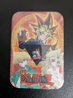 Yu-gi-oh! Rare Lanyard Tin Deck Box, With Pin Badge, 2003 Konami new and Sealed - Image 2