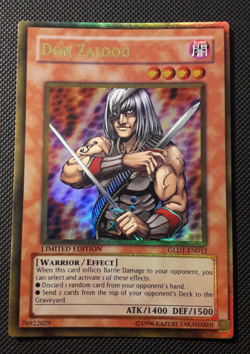 Yu-Gi-Oh! Don Zaloog, GLD1-EN012, Gold Rare, lim. Edition, Englisch, Near Mint- - Image 1