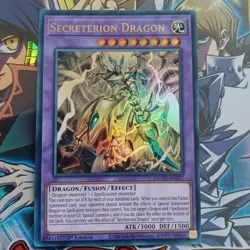 DUAD-EN037 Secreterion Dragon Ultra Rare 1st Ed YuGiOh! NEW - Image 1