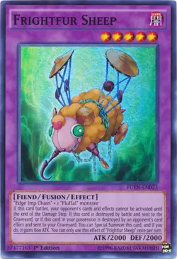 Frightfur Sheep - FUEN-EN023 - Super Rare - 1st Edition - Lightly Played - Image 1
