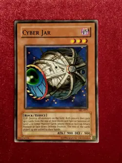 Yu-Gi-Oh! - Cyber Jar - Spell Ruler SRL-077 Rare Unlimited Edition - Unplayed - Image 1