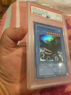 PSA 10 - YUGIOH - 2005 - TP7-EN003 - FORTRESS WHALE - SUPER RARE - Image 3