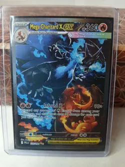 Mega Charizard X ex - 125/094 - SIR - Phantasmal Flames - ENG Pokemon Card - Image 1