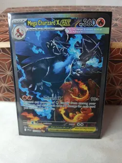 Mega Charizard X ex - 125/094 - SIR - Phantasmal Flames - ENG Pokemon Card - Image 2