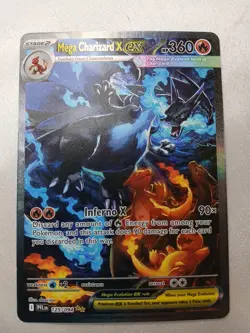 Mega Charizard X ex - 125/094 - SIR - Phantasmal Flames - ENG Pokemon Card - Image 5