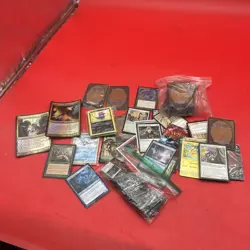 Vintage Magic The Gathering And Pokemon Cards Lot Sold As Is - Image 1