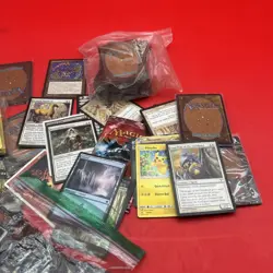 Vintage Magic The Gathering And Pokemon Cards Lot Sold As Is - Image 2