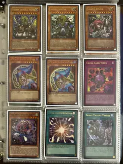 Yu-Gi-Oh! 2album mothern and vintage mix Total of 720 cards holos, Comments mix - Image 5