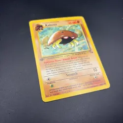 Pokemon TCG Kabuto Fossil 1st Edition Common Card 50/62 LP - Image 2