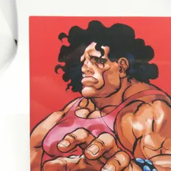 79 Hugo Street Fighter Ⅲ 2nd impact Card Dass Masters ALL CAPCOM WORLD 98 - Image 2