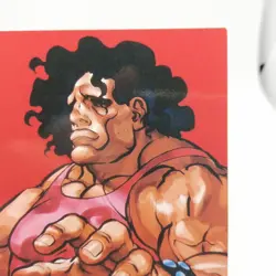 79 Hugo Street Fighter Ⅲ 2nd impact Card Dass Masters ALL CAPCOM WORLD 98 - Image 3